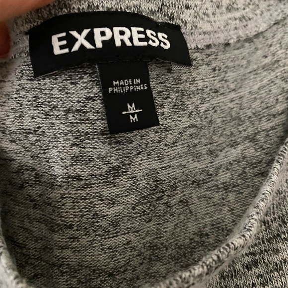 Like new grey Express pant romper - Picture 2 of 3